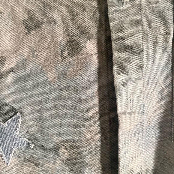 Hand dyed and patched with denim- one of a kind - Picture 5 of 5